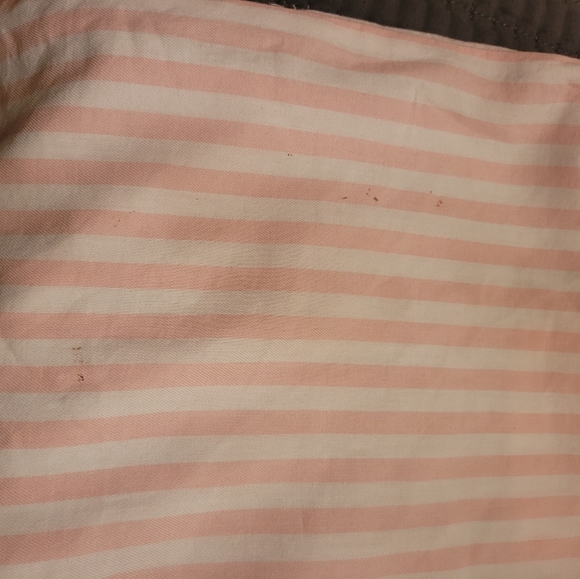 Victoria Secrets pink and white stripped pajama shirt - Picture 12 of 14